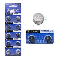Tianqiu AG3 LR41H AG10 LR1130H AG13 LR44 Button Battery Batteries Bateri