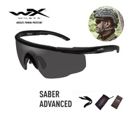 Wiley X รุ่น SABER ADVANCED (ลิขสิทธิ์แท้) แว่นทหาร แว่นยุทธวิธี แว่น Safety Tactical เป็นรุ่นที่ขายดีที่สุด ความปลอดภัยสูง ป้องกันสะเก็ดและแรงกระแทก