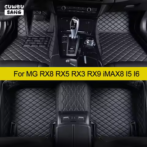 CUWEUSANG Custom Car Floor Mats For MG RX8 RX5 RX3 RX9 iMAX8 I5 I6 Auto Carpets Foot Coche Accessori