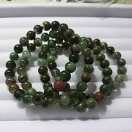 Green phantom 7mm crystal bracelet 绿幽灵