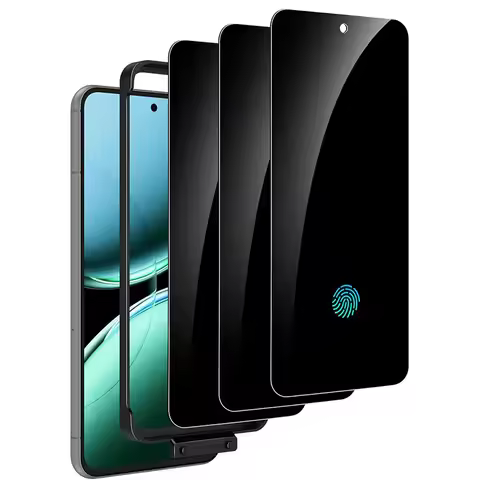3D Anti Spy Tempered Glass For Google Pixel 9 9 Pro XL Privacy Fingerprint Unlock Screen protector G
