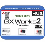GX Works 2 Installer (V1.620W EU / V1.542Q) And/Or Melsoft Library Files | With Installation Setup G
