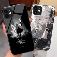 Arknights Glass Phone Case For iPhone 17 Air 16 Pro Max 16e 15 Pro Max 14 13 12 11