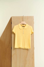 I AM JENNIE Mesh knit polo เสื้อโปโล I AM I AM