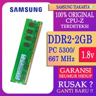 RAM PC SAMSUNG DDR2 2GB 5300/667Mhz ORIGINAL RAM KOMPUTER 1.8v 2GB