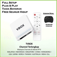 VBOX TV Box 8K Android 14.0 Bluetooth wifi6 0TT Box
