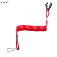 [WY3] Marine Outboard Engine Boat Motor Kill Stop Switch For Jet Ski 2-425hp Key Rope Reminder Rope 