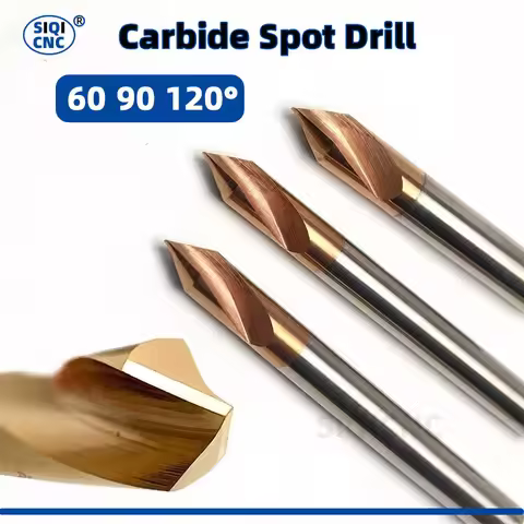 SIQICNC DIY 60 90 120 Degree 1-20mm Spot Drill