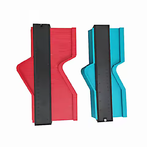 Profile Contour Gauge Ruler Multifunctional Specialshaped Irregular Curve Curve Measuring Ruler Wood