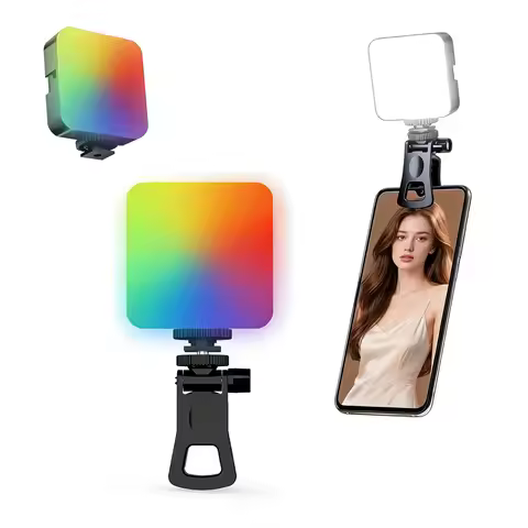 RGB Pocket Light Outdoor Photography Fill Light Live Streaming Photo Camera Full Color Photography L