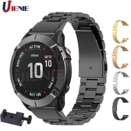 26/22/20mm Watchband for Garmin Fenix 5 5X 5S Plus 6 6S 6X Pro 3 3HR Bracelet Strap Stainless Steel 