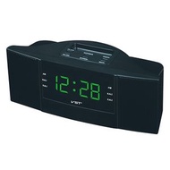 全城熱賣 - 鍾控收音機 LED鍾AM/FM數碼禮品 (顏色：綠色)