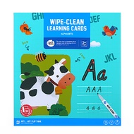 Joan Miro ของเล่นการ์ดเขียนลบได้  การบวกลบเลข : Wipe-Clean Learning Cards -Addition and Subtraction Non-toxic Educational Toy for Kids