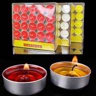 NẾN THƠM 8H BƠ THỰC VẬT ĐÈN CẦY Tealight 1 HÔP - 50 VIÊN ( VẬT PHẨM THỜ CÚNG TRANG TRÍ THANH PHONG S