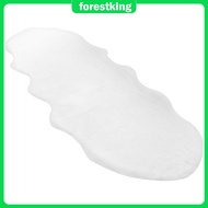 Faux Rabbit Fur Rug Nonslip Fluffy Rug Comfortable Shaggy Floor Mat Fluffy Mat for Bedroom  SHOPSBC1