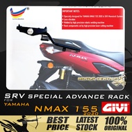GIVI MONORACK with LED Brake Light 7KG 5KG for YAMAHA EZ115IY15ZRY16ZR DOXOULC135SRL115SRL110NMAXR15