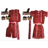 shop : IGOROT Ifugao Buwan Lingo ng Wika Native Costume Shirt Bahag Skirt Kids Boy Girl