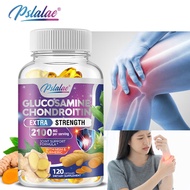 Glucosamine Chondroitin MSM Turmeric Boswellia, Joint Support Supplement for Joint Health - Glucosam