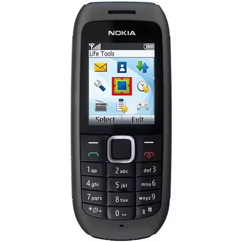 Nokia 1616 2010 Spare Phone 1.8-inch 800mAh LED Flashlight GSM 900/1800 FM Radio 1SIM Nokia Cheap Se