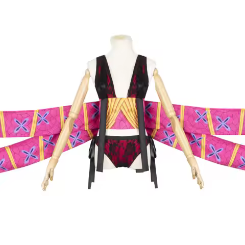 【Wetrose】In Stock Daki Ume Cosplay Costume Anime Hot Female Halloween Full Set Wig