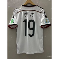 2014 Germany Home Retro Soccer Jersey High-Quality Custom Name Football Shirt