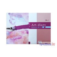 Ukami A4 Art Diary Drawing Pad 15's 300Gsm ( S-3415 )