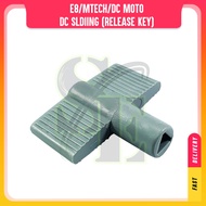 Autogate Spare Part- DC Sliding Motor Release Key Triangle (Compatible for DCMOTO, E8, Mtech brand Sliding Motor)