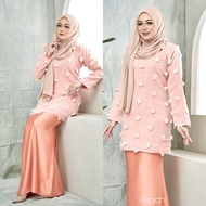 BLOOM FLOWER DOTS KURUNG. KURUNG MODEN TERKINI. KURUNG MODEN VIRAL
