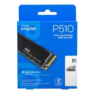Crucial P510 2TB Gen5 M.2 2280 SSD (R:10000MB/s), CT2000P510SSD8