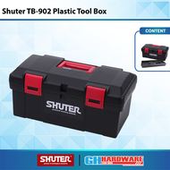 SHUTER TB-902 Plastic Tool Box ( TB902 ) C/w 1 trays and 2 Latches