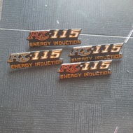 Emblem bok rx115 emblem tepong rx115 logo bok rx