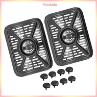 Yoo Baking Tray with Rubber Bumpers for DZ401 DZ550 Home Appliance Replacement Part