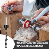 [Amleso2] Pen Mandrel Portable Pen Rotary Tool for Wood Turning Lathe Wood Lathe Parts
