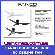 FANCO Hugger 48 Inch DC Ceiling Fan