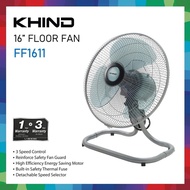 KHIND FF1611 16inch Floor Fan / Kipas Lantai Kipas angin desk fan table fan 16" Kipas Meja