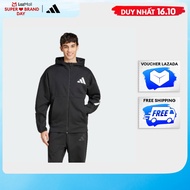 adidas Phong cách sống Áo Track Jacket Có Mũ Khóa Kéo Dọc Thân Z.N.E. Nam Đen JD5984