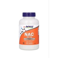 NOW NAC 600mg 250 Capsules