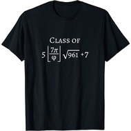 2022 Funny Math Pi Equation Senior Grad Teen T-Shirt