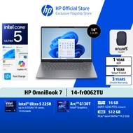 HP OmniBook 7 | Intel Core Ultra | Arc Graphics | 14" | Copilot+ PC | Win11+MS24 | 3Yrs โน๊ตบุ๊ค