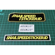 Cutting sticker helmet visor suomy 2s 4x1cm visor helmet