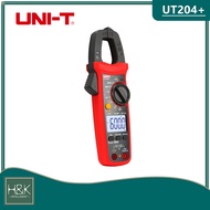 UNI-T UT204+  คลิปแอมป์ แคล้มป์มิเตอร์ดิจิตอล AC/DC 600A 600V รุ่น 204 204+ UT204 กิ๊ปแอม