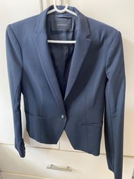 G2000 ladies 西裝褸 36 碼 wool 🌟深寶藍色