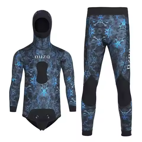 3mm fish hunting suit, diving suit, cold proof and warm-keeping split swimming suit, surfing suit, f
