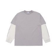 Acme de la vie | เสื้อยืดคอกลมแขนยาวพิมพ์ลาย ADLV 100% ผ้าฝ้าย แฟชั่นฤดูใบไม้ผลิและฤดูร้อน สำหรับทั้