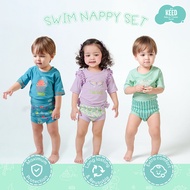 KĖĖD : Swim Nappy Set 🪼🦋🦎*WPN219*