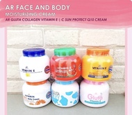 AR FACE AND BODY MOISTURIZING CREAM | AR GLUTA COLLAGEN VITAMIN E & C SUN PROTECT Q10 CREAM