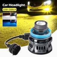1Pc 12V H7 H11 H8 H9 9006 HB4 Car Lens Headlight Led Fog Light Bulb LED Fog Lamp White Yellow Ice Bl