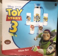 迪士尼玩具總動員Toy Story 3玻璃杯及水壺套裝