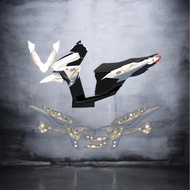 STRIPING STICKER VARIO LED OLD DESIGN ARAI SAKURA TRANSPARENT CUSTOM