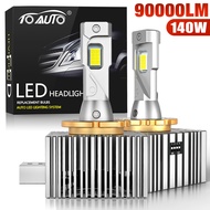 D1S D2S D3S D4S D5S D8S Car Headlights LED HID D1R D2R D3R D4R D5R D8R Bulb 90000LM Turbo Canbus 650